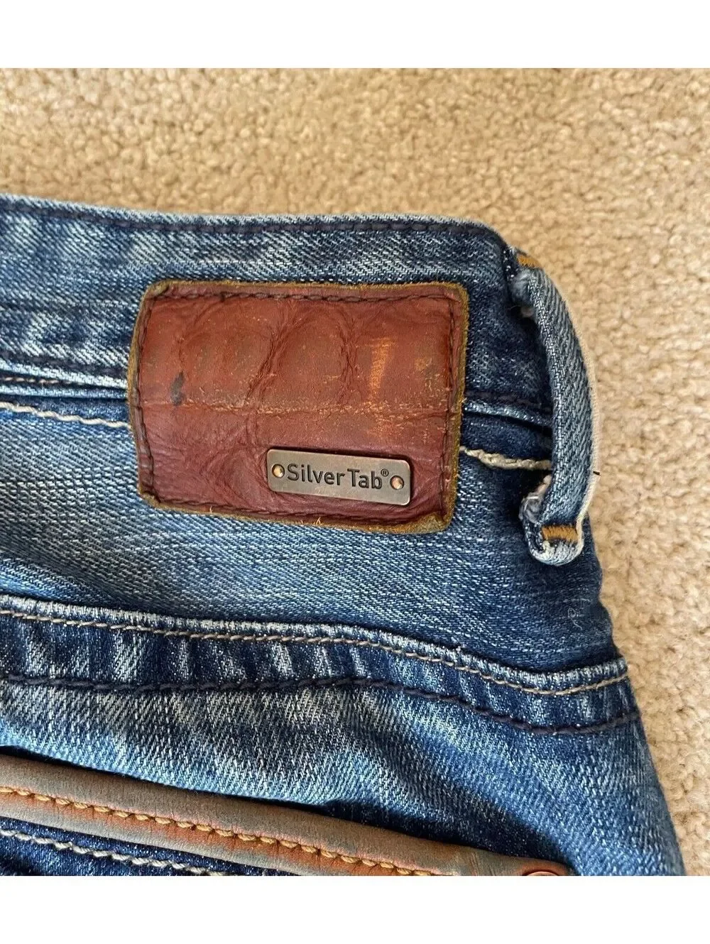RARE Levi Silvertab Bootcut Denim Jeans